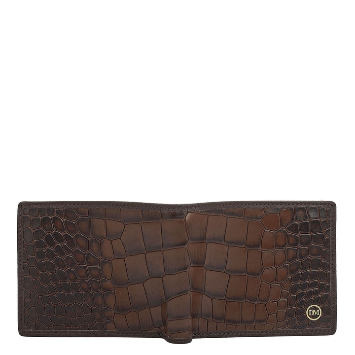 Date Bifold Leather Mens Wallet