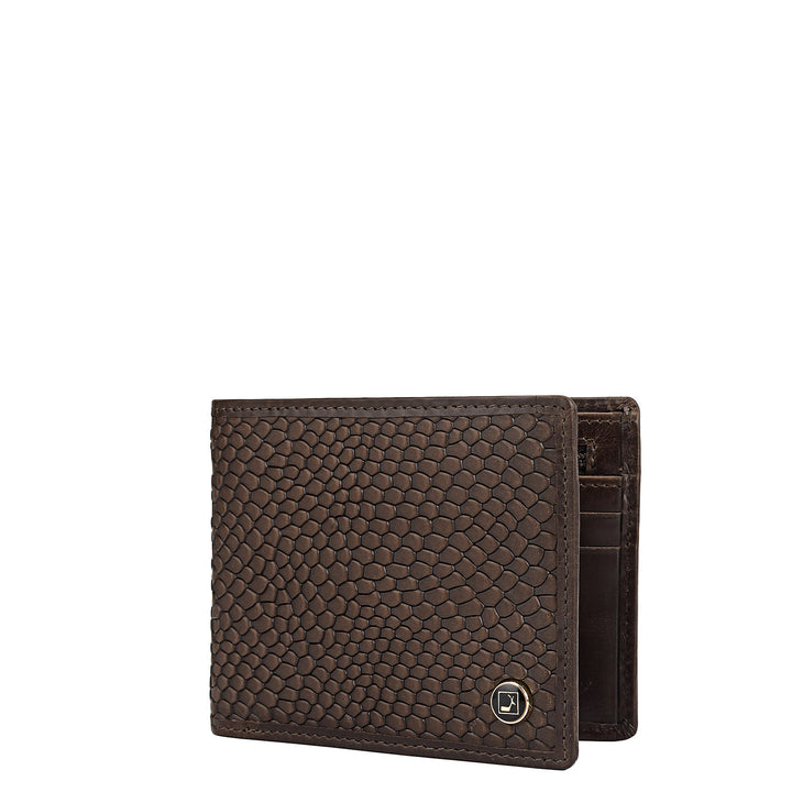 Brown Bifold Leather Mens Wallet
