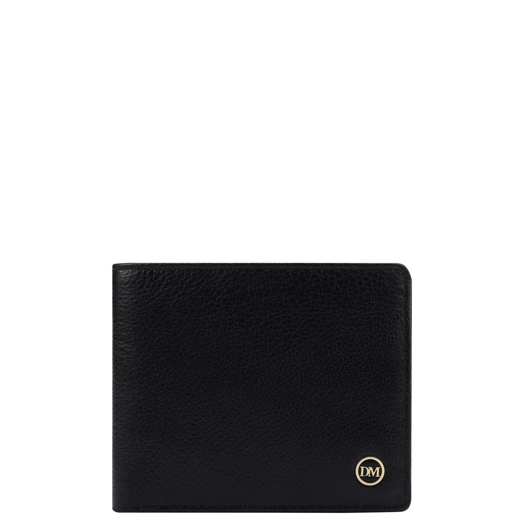 Vianna Leather Mens Wallet - Black