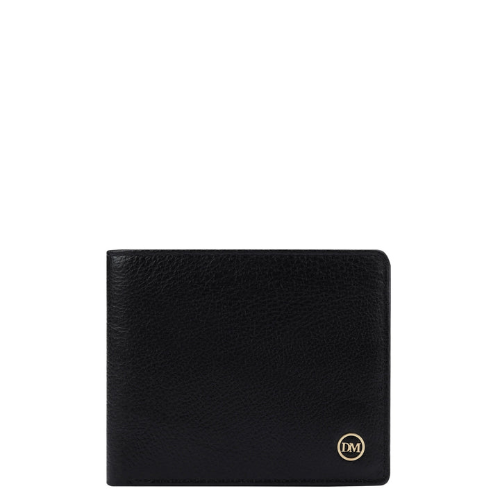 Vianna Leather Mens Wallet - Black