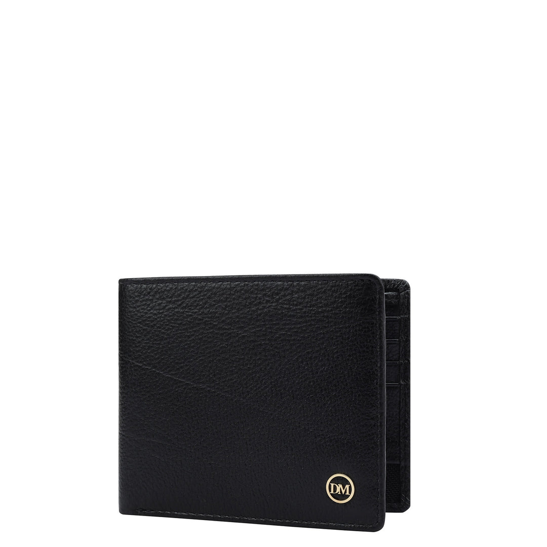 Vianna Leather Mens Wallet - Black