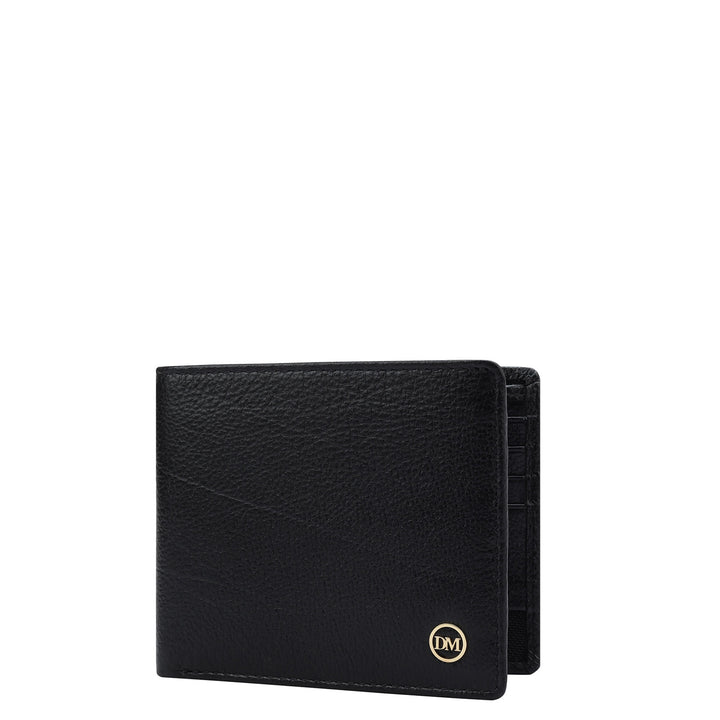 Vianna Leather Mens Wallet - Black
