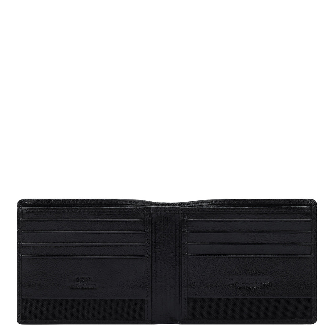 Vianna Leather Mens Wallet - Black