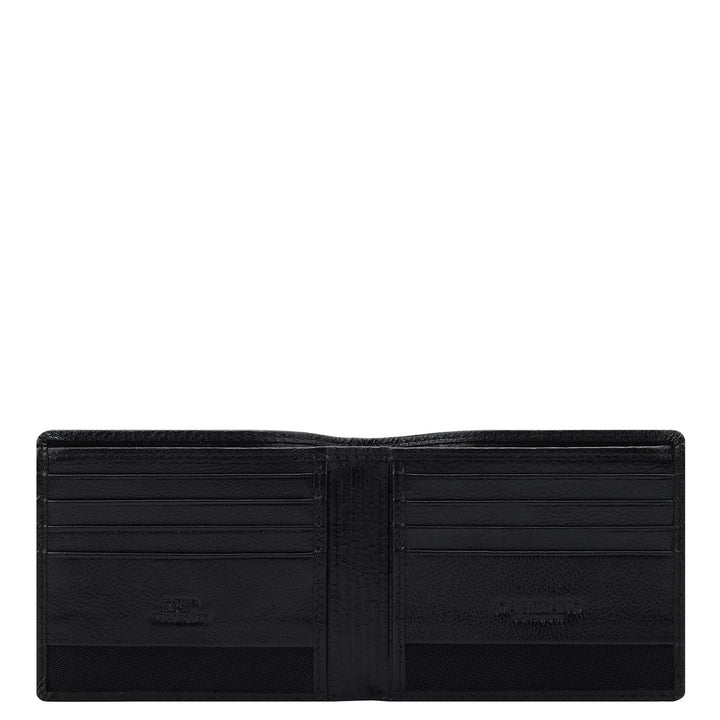 Vianna Leather Mens Wallet - Black