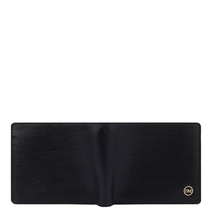 Vianna Leather Mens Wallet - Black