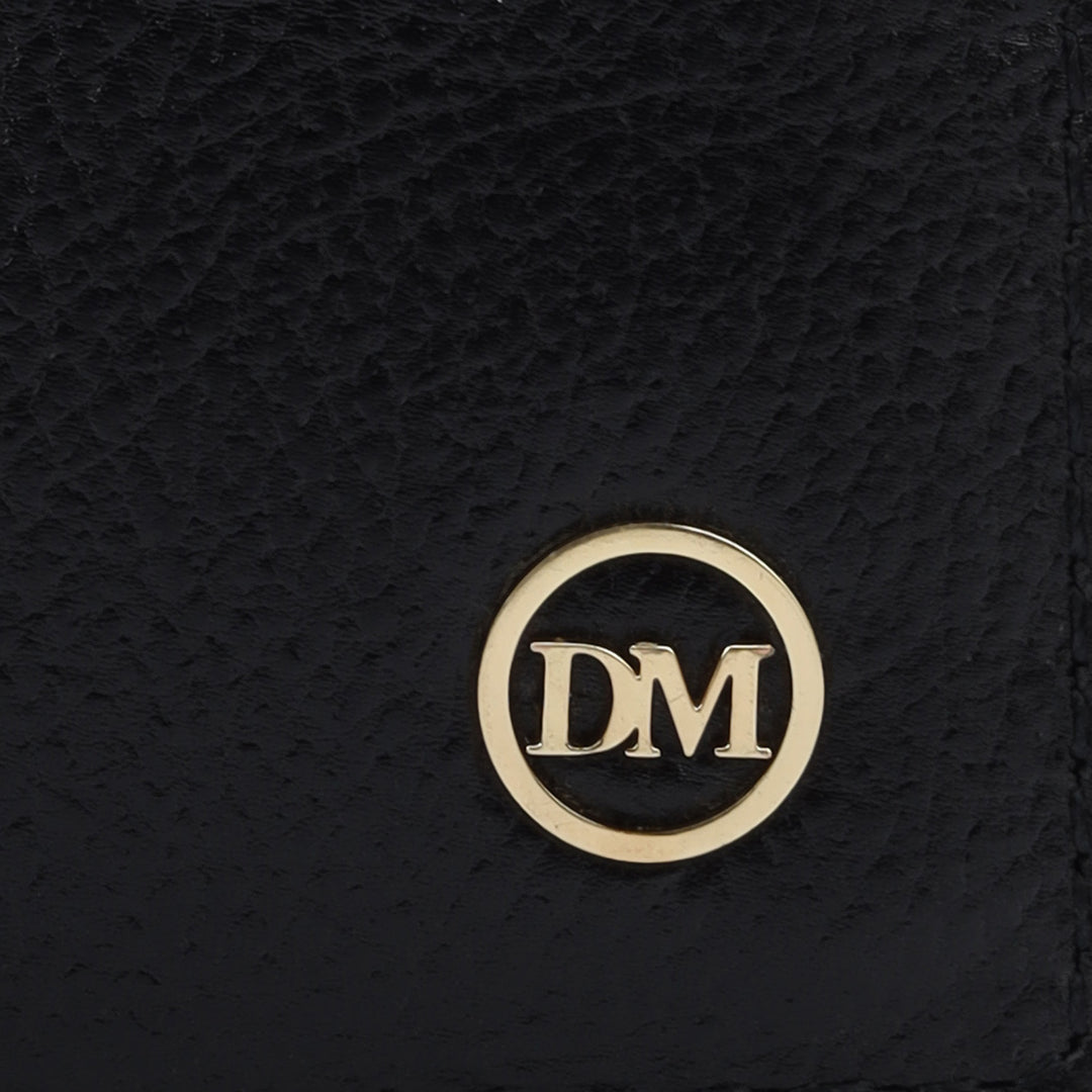 Vianna Leather Mens Wallet - Black