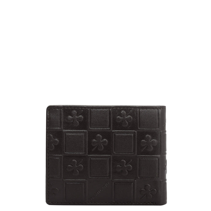 Dark Brown Bifold Leather Mens Wallet