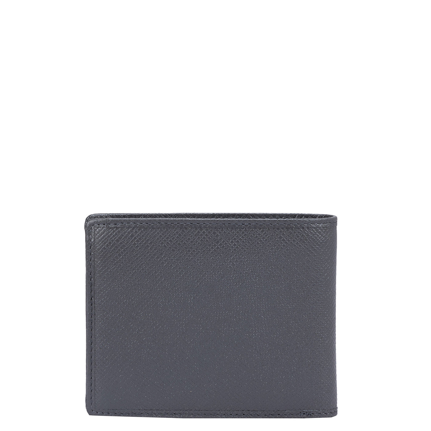 Franzy Mat Leather Mens Wallet - Grey