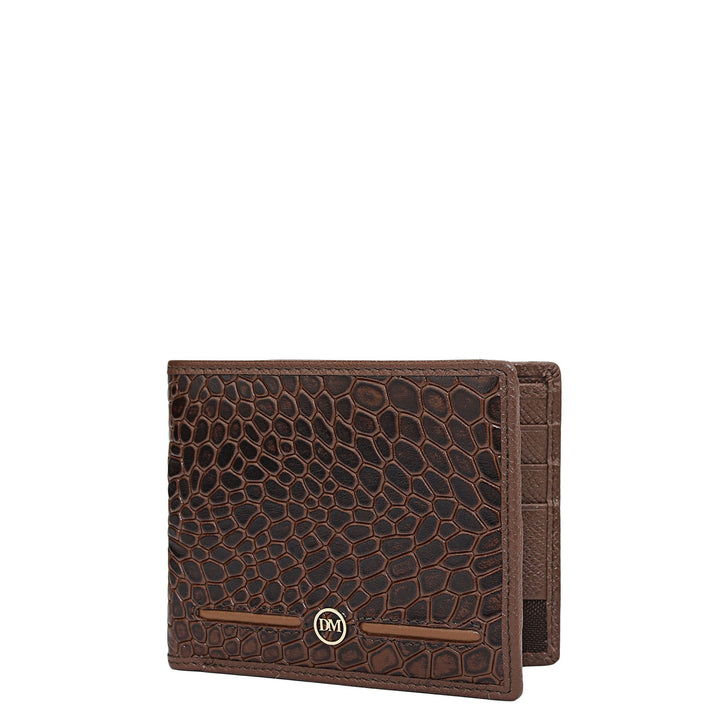 Date Bifold Leather Mens Wallet