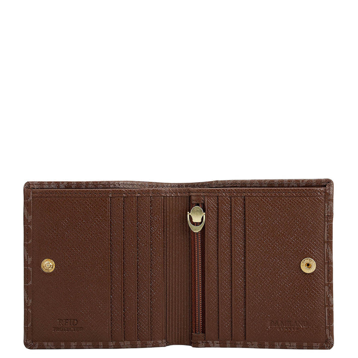 Date Bifold Leather Mens Wallet
