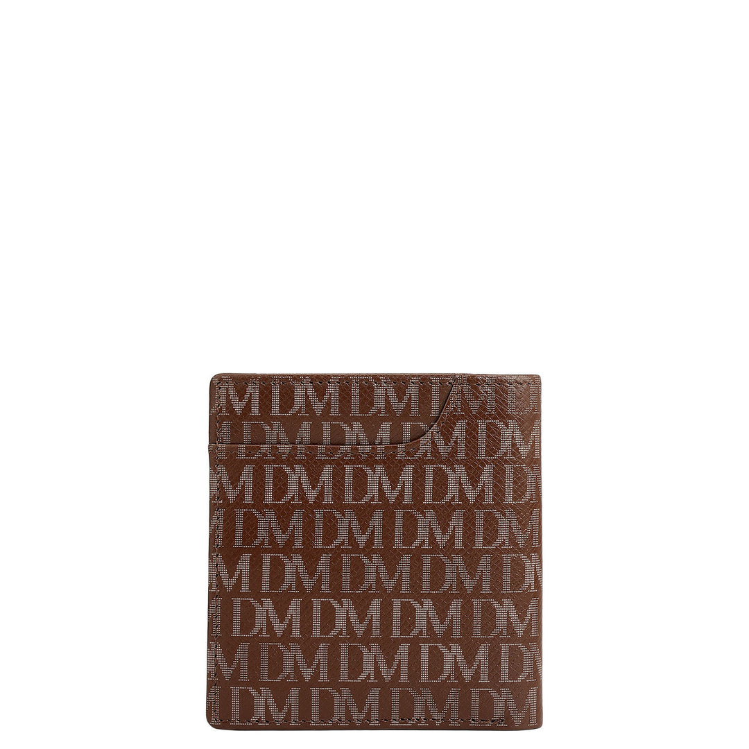 Date Bifold Leather Mens Wallet