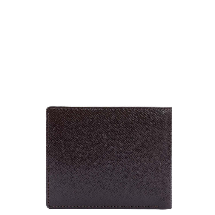 Chocolate Bifold Leather Mens Wallet