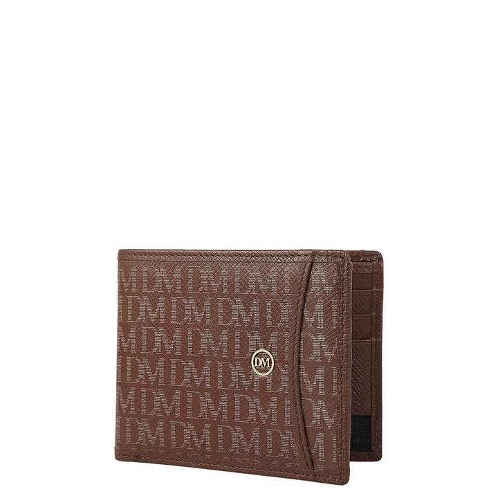 Date Bifold Leather Mens Wallet