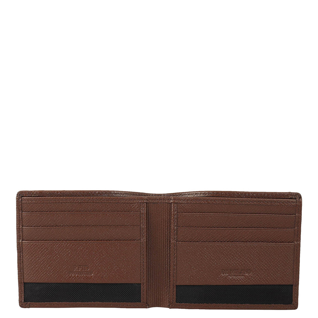 Date Bifold Leather Mens Wallet