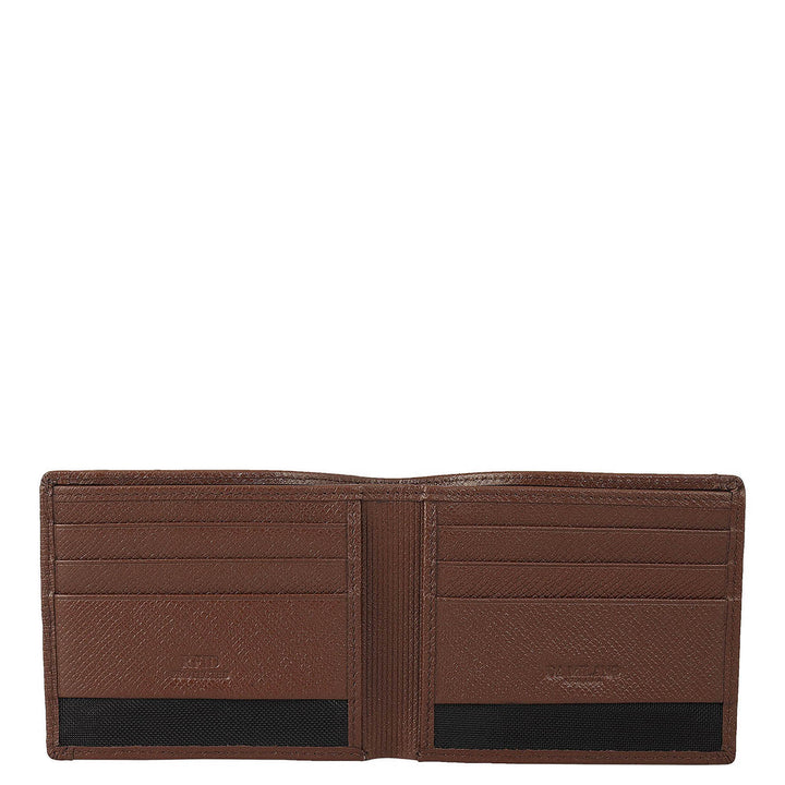 Date Bifold Leather Mens Wallet