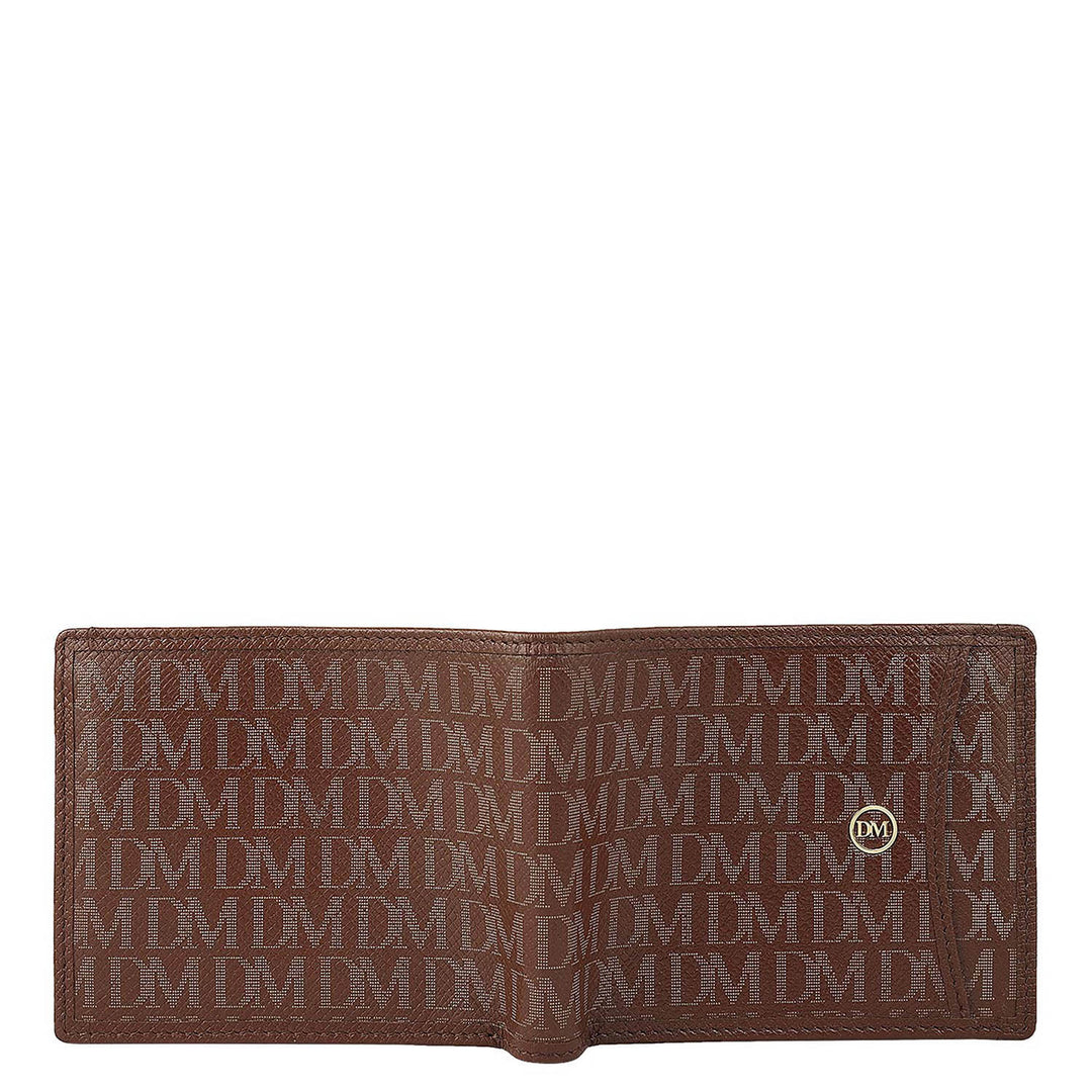 Date Bifold Leather Mens Wallet