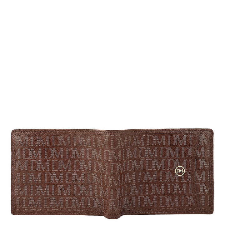 Date Bifold Leather Mens Wallet