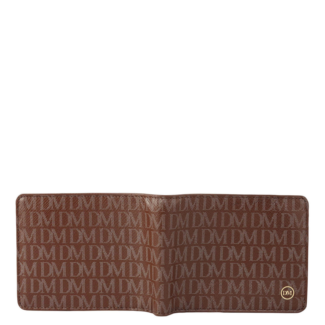 Date Bifold Leather Mens Wallet