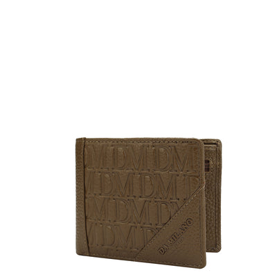 Monogram  Leather Mens Wallet - Moss