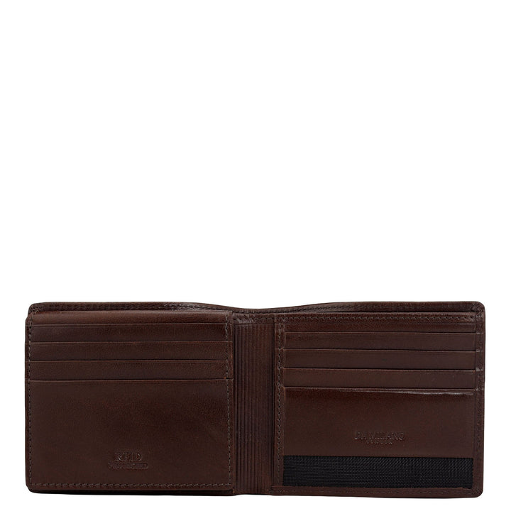 Brown Bifold Leather Mens Wallet