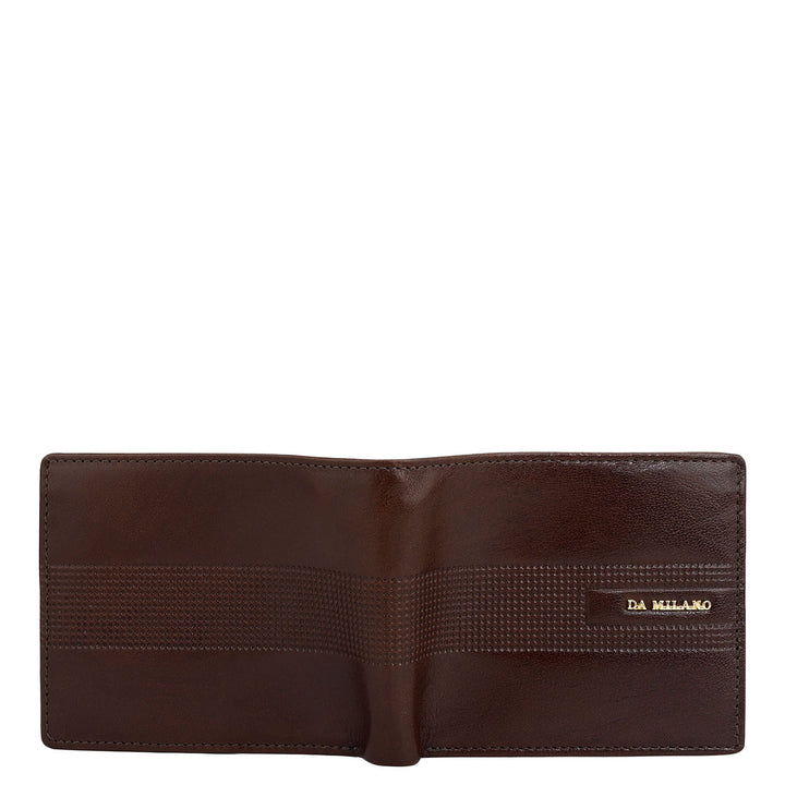 Brown Bifold Leather Mens Wallet