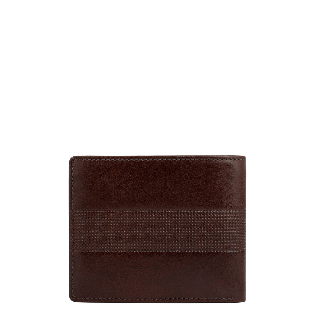 Brown Bifold Leather Mens Wallet