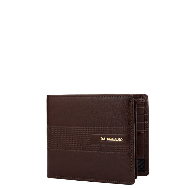 Brown Bifold Leather Mens Wallet