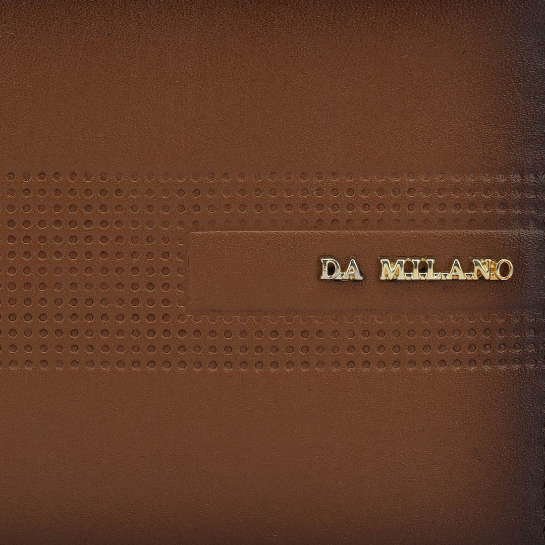 Cognac Bifold Leather Mens Wallet