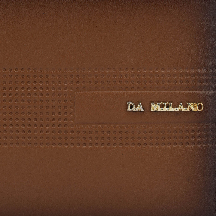 Cognac Bifold Leather Mens Wallet