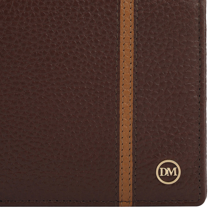 Espresso Bifold Leather Mens Wallet