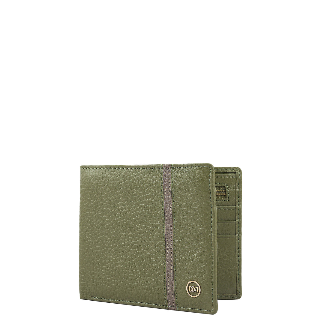 Fern Bifold Leather Mens Wallet