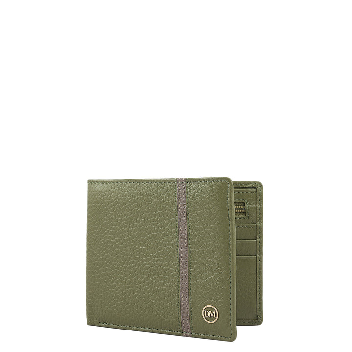 Fern Bifold Leather Mens Wallet
