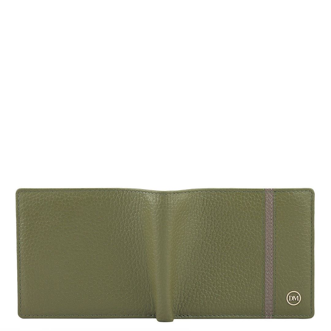 Fern Bifold Leather Mens Wallet