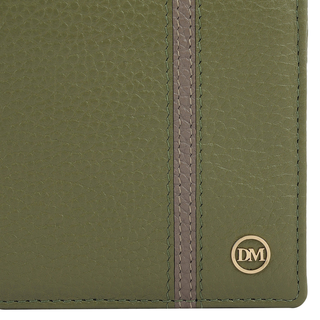 Fern Bifold Leather Mens Wallet