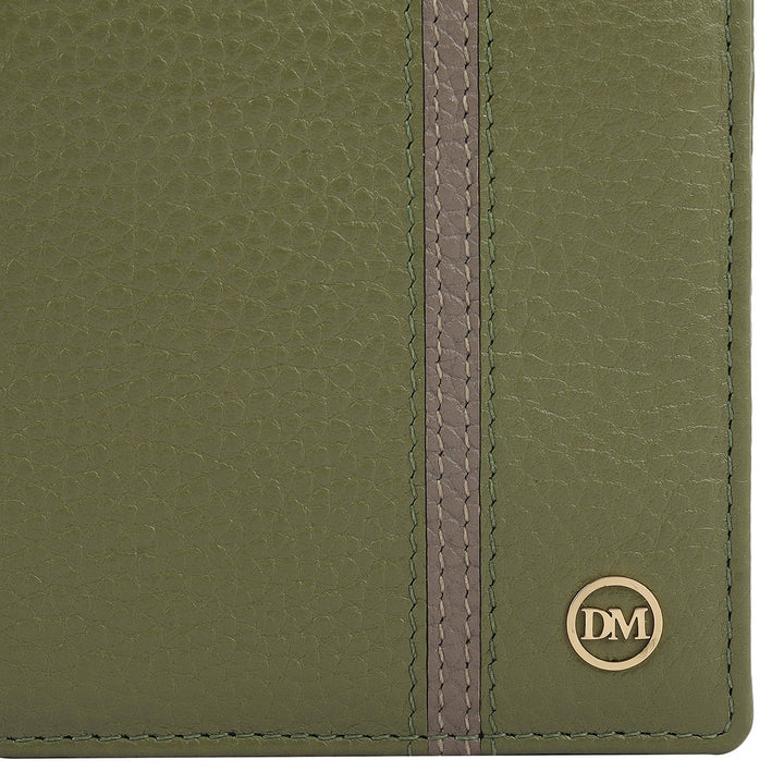 Fern Bifold Leather Mens Wallet