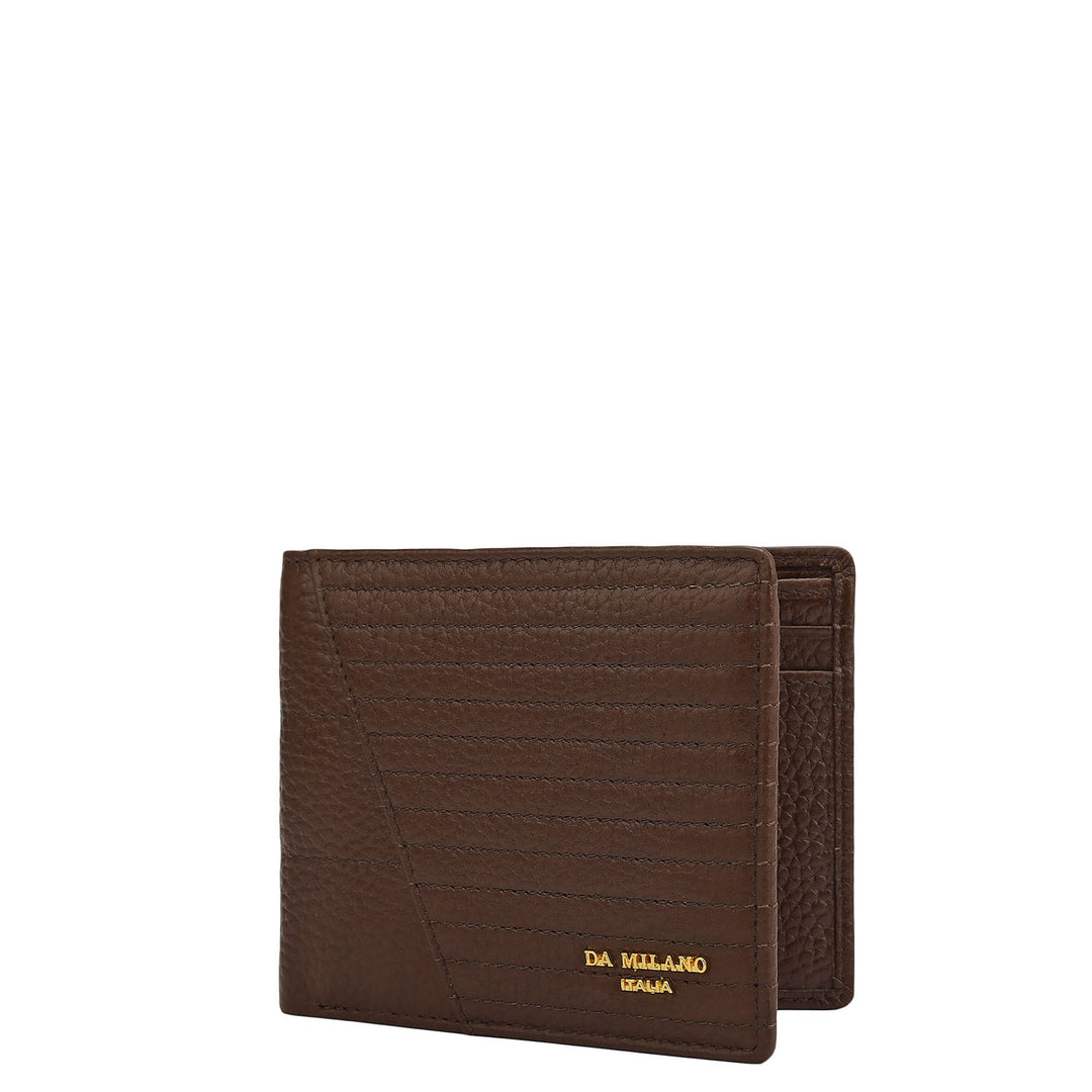 Espresso Bifold Leather Mens Wallet