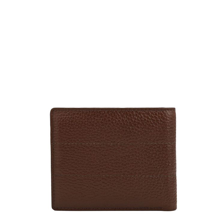 Espresso Bifold Leather Mens Wallet