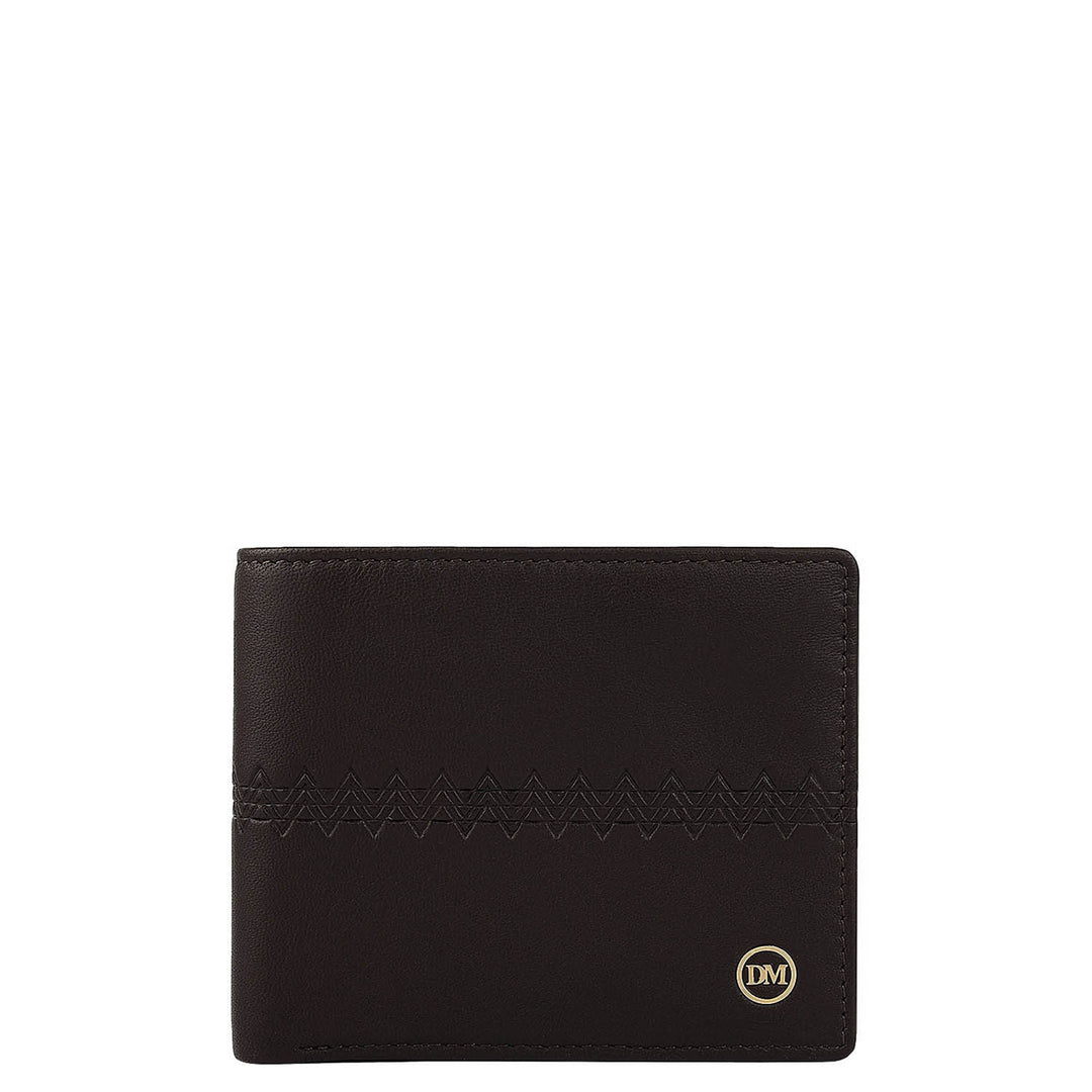 Brown Bifold Leather Mens Wallet
