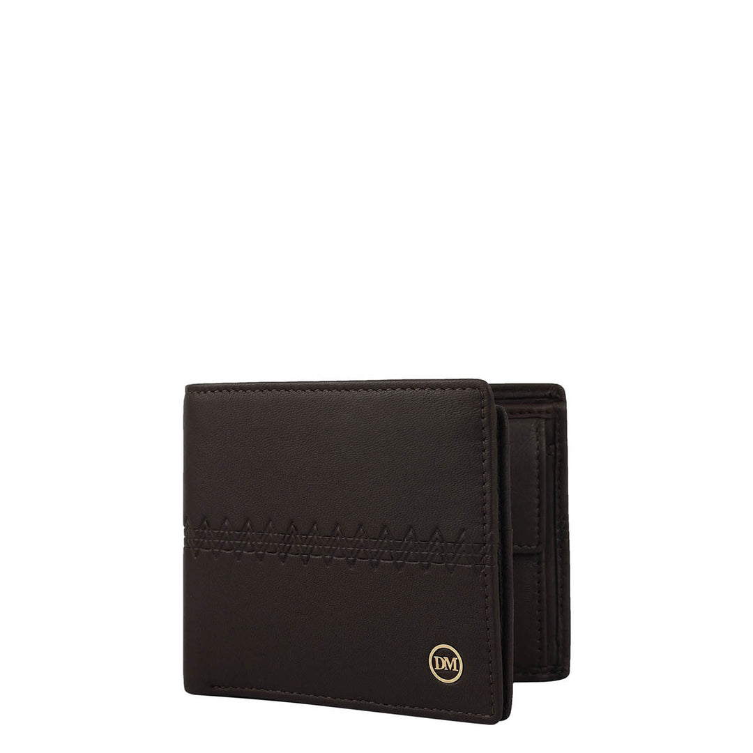Brown Bifold Leather Mens Wallet