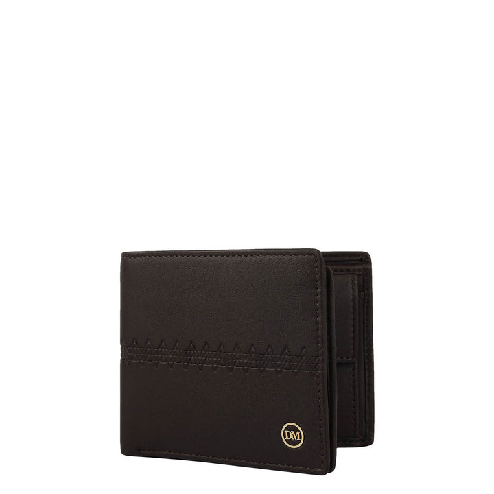 Brown Bifold Leather Mens Wallet