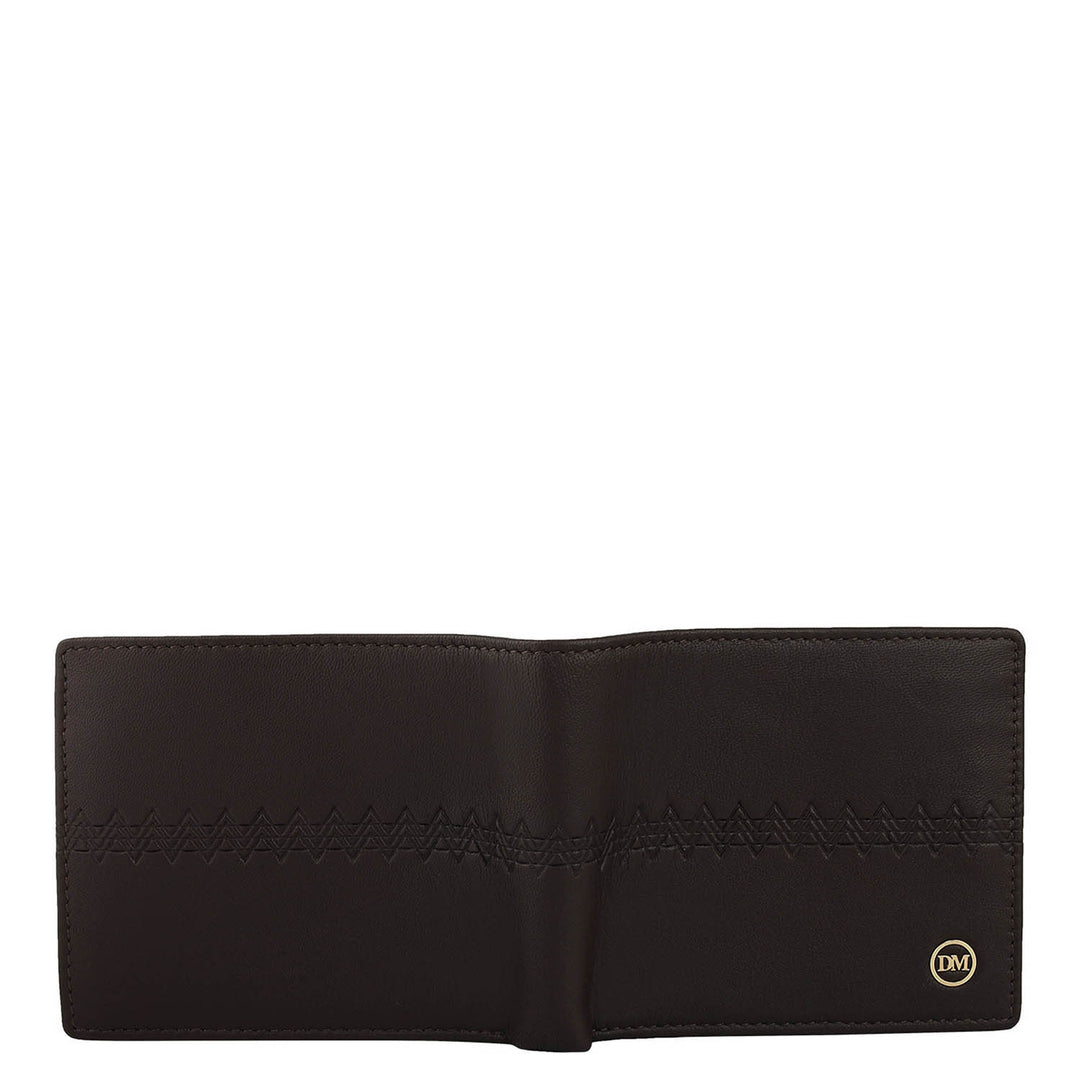Brown Bifold Leather Mens Wallet