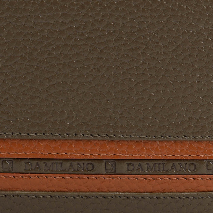 Wax Leather Mens Wallet - Moss