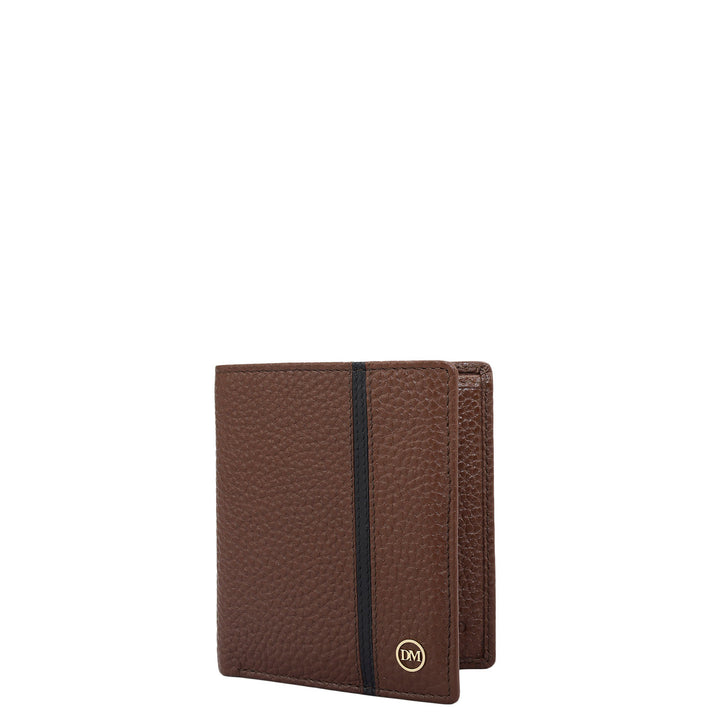 Espresso Bifold Leather Mens Wallet