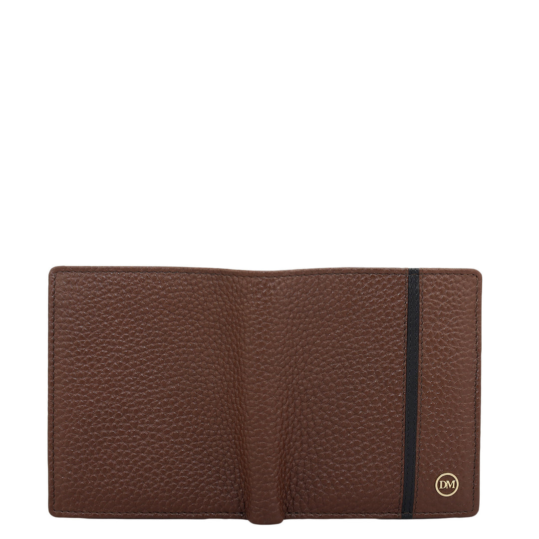 Espresso Bifold Leather Mens Wallet
