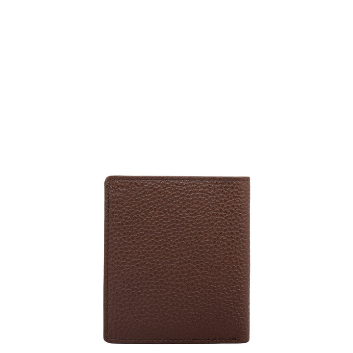 Espresso Bifold Leather Mens Wallet