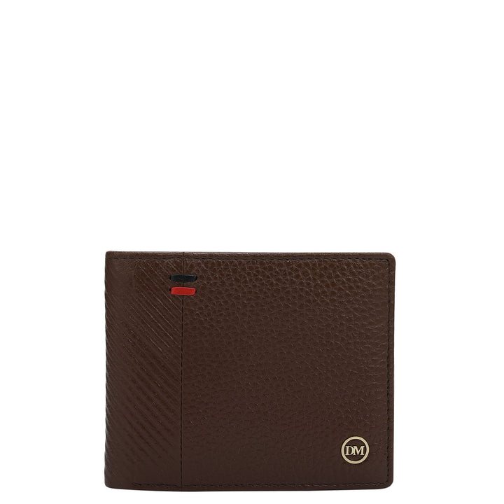 Espresso Bifold Leather Mens Wallet