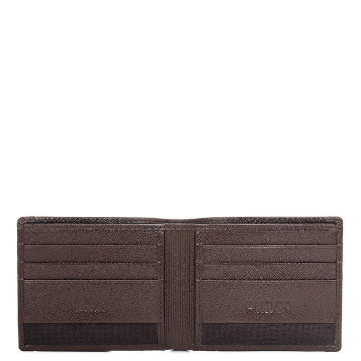 Brown Bifold Leather Mens Wallet