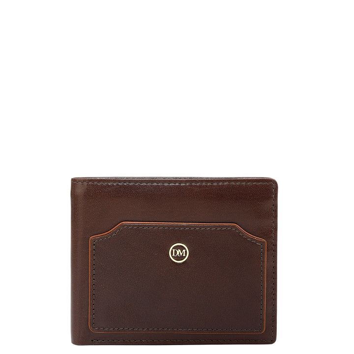 Brown Bifold Leather Mens Wallet