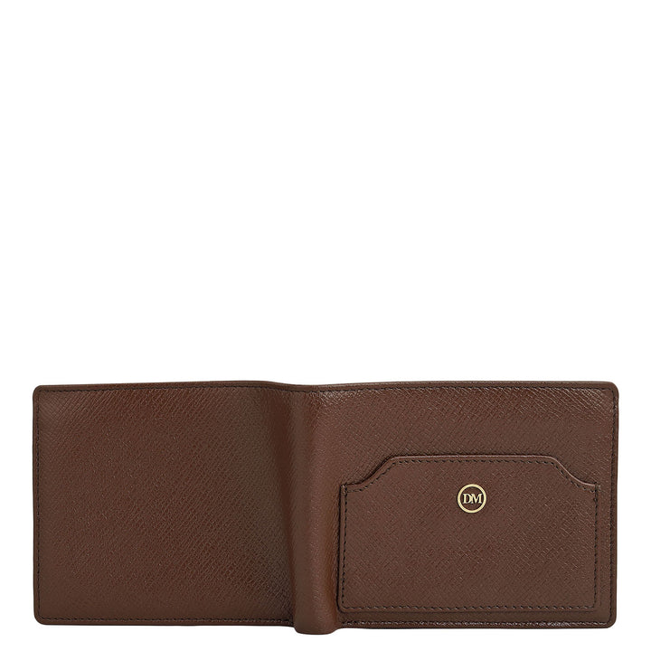 Date Bifold Leather Mens Wallet