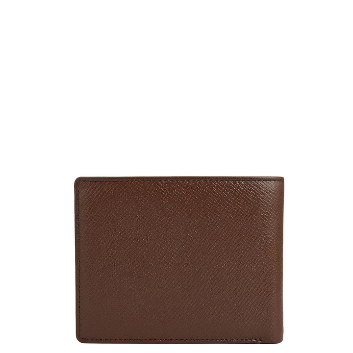 Date Bifold Leather Mens Wallet